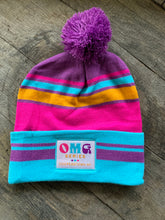 Load image into Gallery viewer, OMG series rainbow beanie
