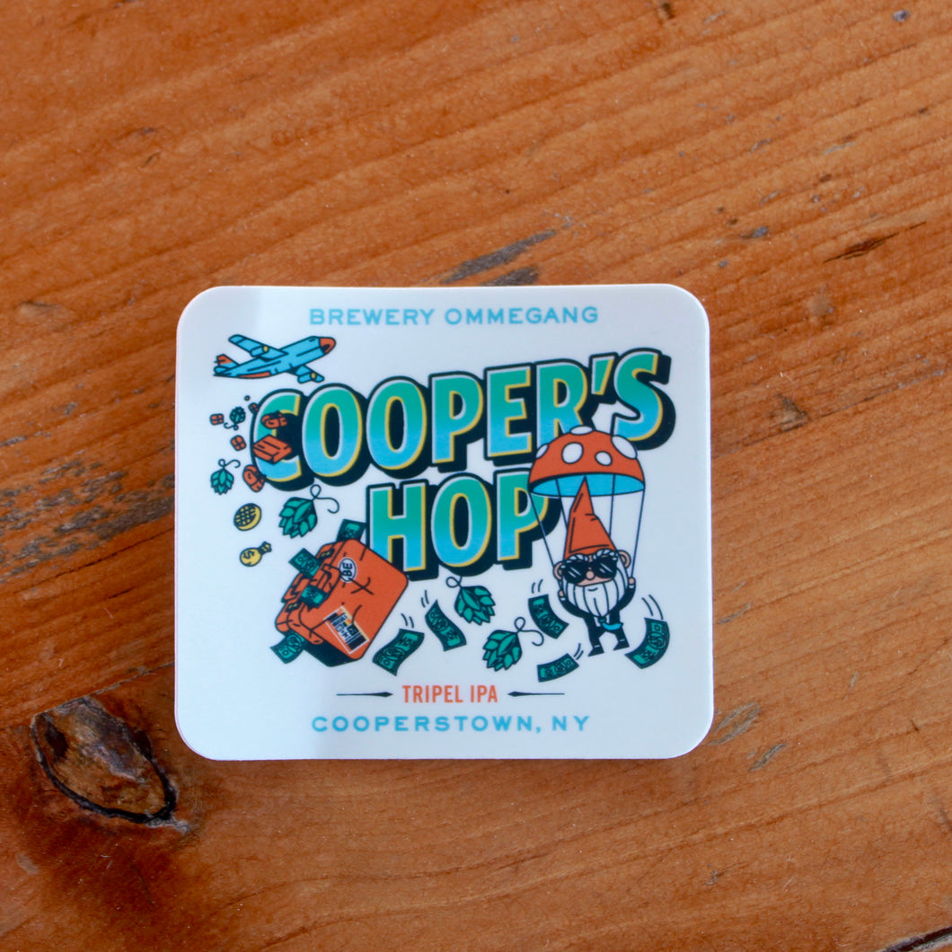 Cooper's Hop Sticker