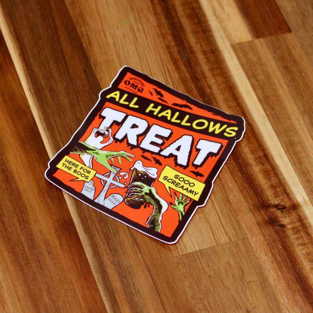 All Hallows Treat Decal