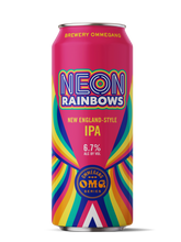 Load image into Gallery viewer, Neon Rainbows 16oz 4 Pack
