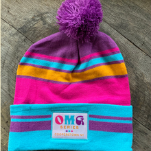 Load image into Gallery viewer, OMG series rainbow beanie
