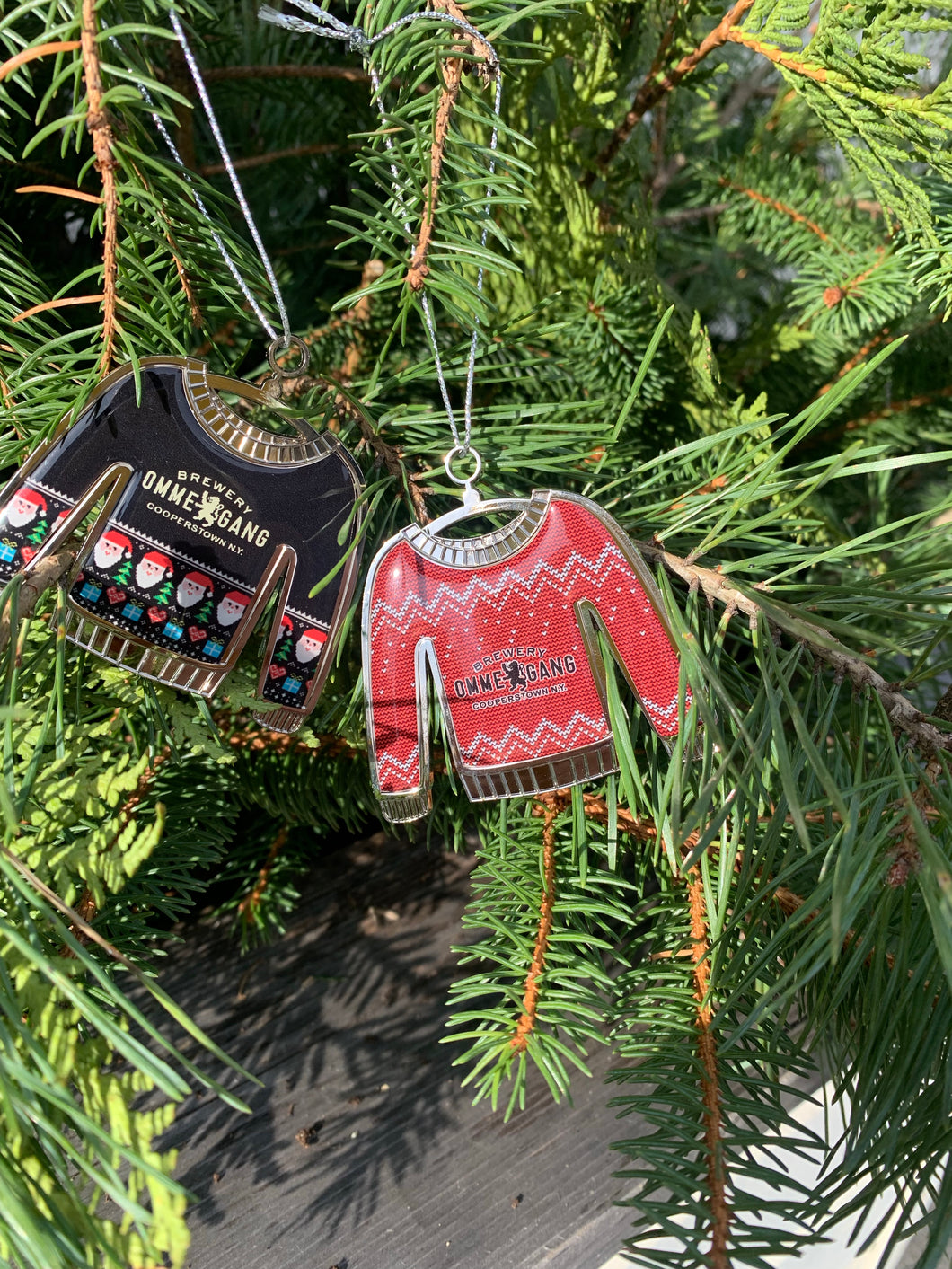Ommegang Ugly Sweater ornament